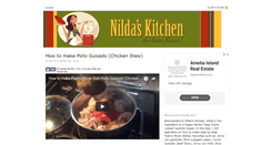 Desktop Screenshot of nildaskitchen.net